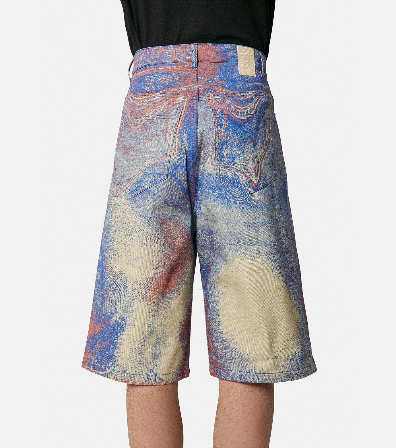 カンペールラボ - CAMPERLAB | Jeans Shorts-Red-Sの通販 | RESTIR 