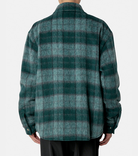 トップス Amiri 23AW BRUSHED PLAID OVERSHIRT AW23MOS054-9-9-pc3-m.jpg