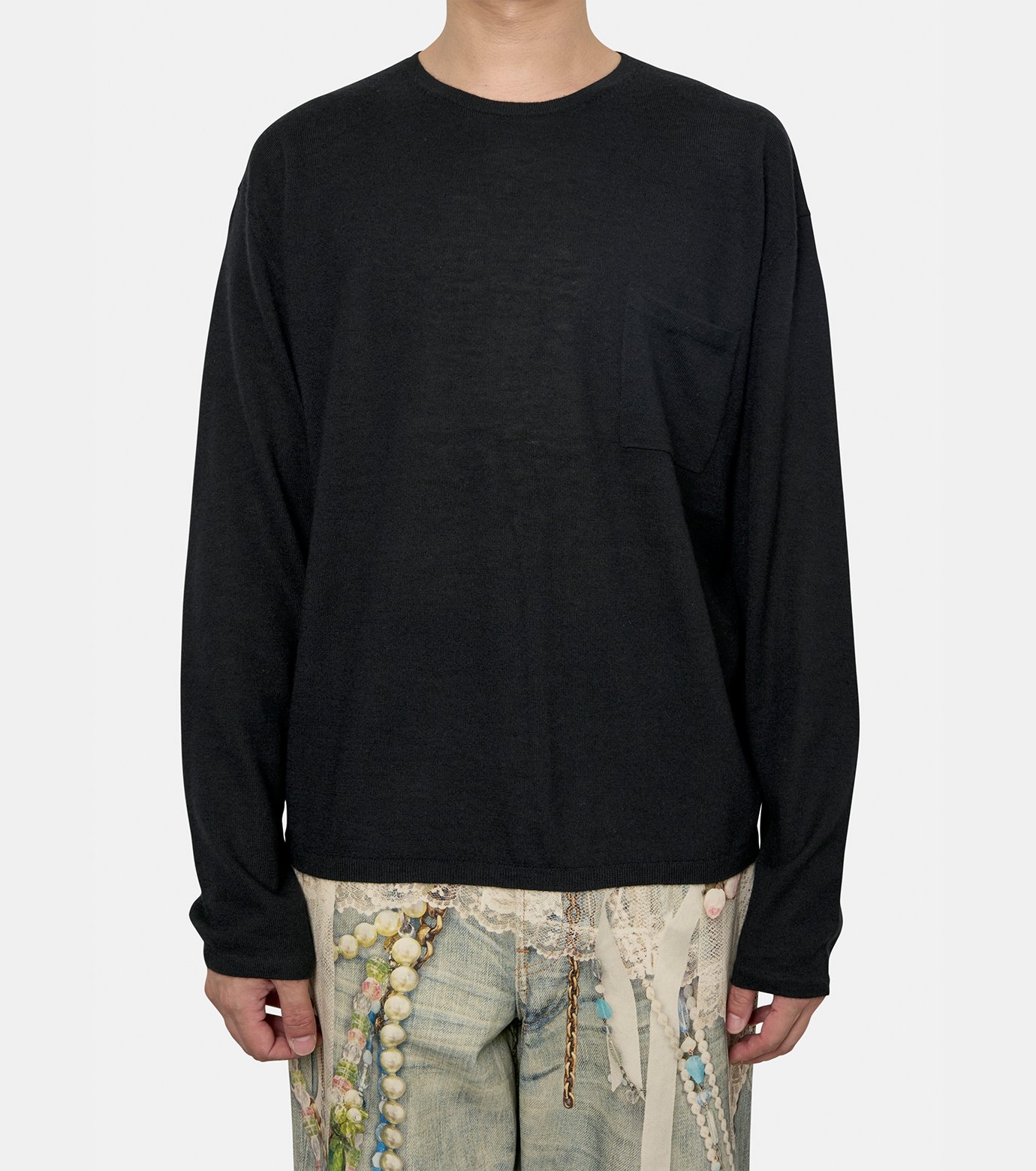 アクネ ストゥディオズ - Acne Studios | FN-MN-KNIT000520-Black-Mの