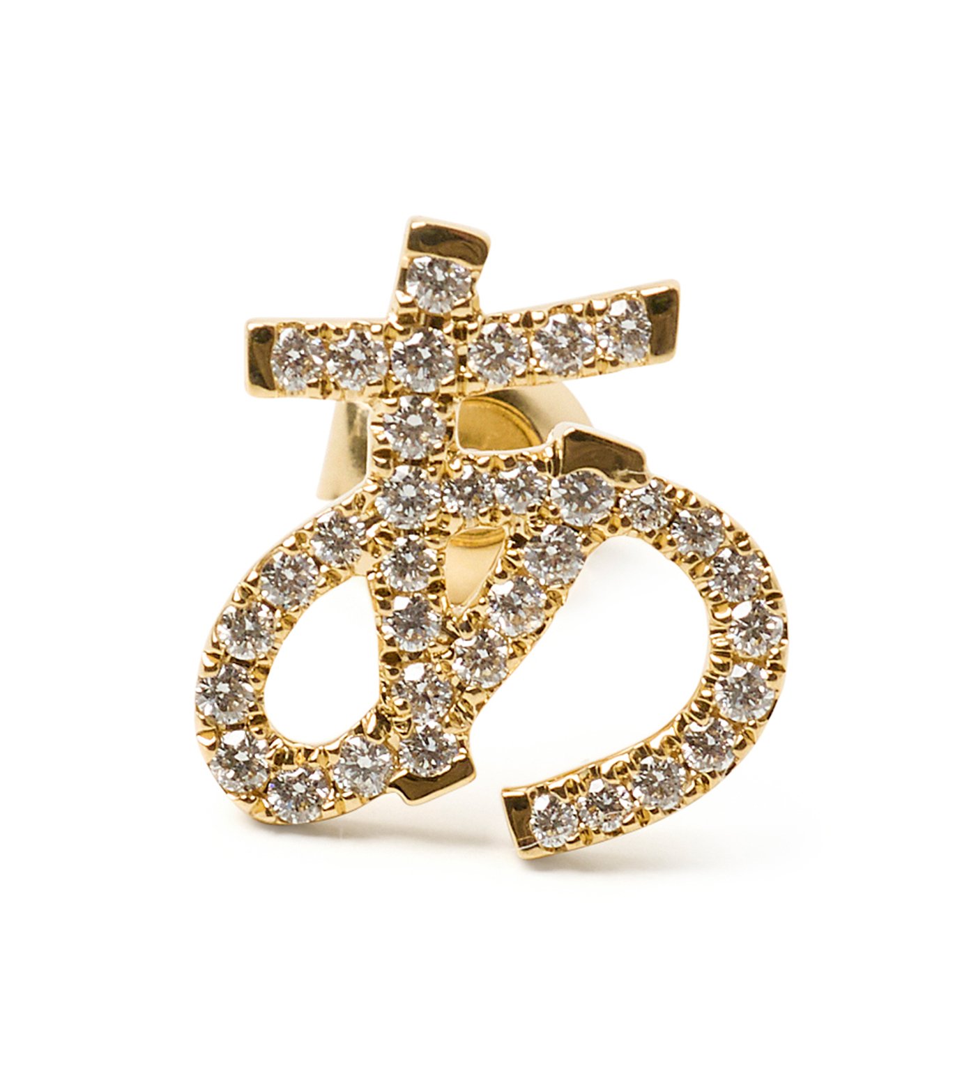 ビジュードエム - Bijou de M | Hiragana Earring 【あ】-Gold-Fの通販