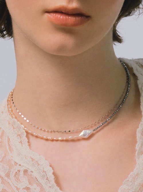 ルボンボン - les bon bon | victoria choker /wht | RESTIR リステア