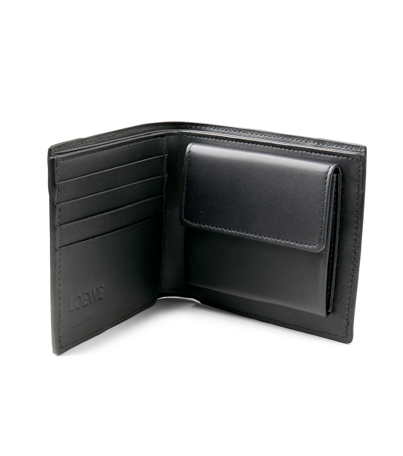 ロエベ - LOEWE | PUZZLE EDGE BIFOLD COIN WALLET-Black-Fの通販