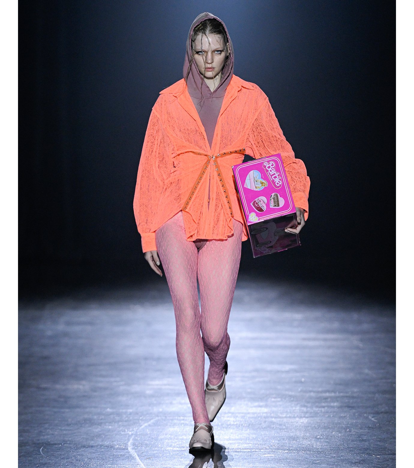 チカ キサダ - Chika Kisada | Neon Hook&Eye Shirt-Neon | RESTIR