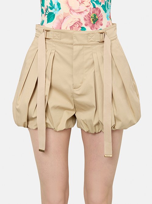 【美品❣️ silk】ランチ会に！Chloéクロエトップス Chloé 調節可能なキャンバス製ストラップ のベージュ