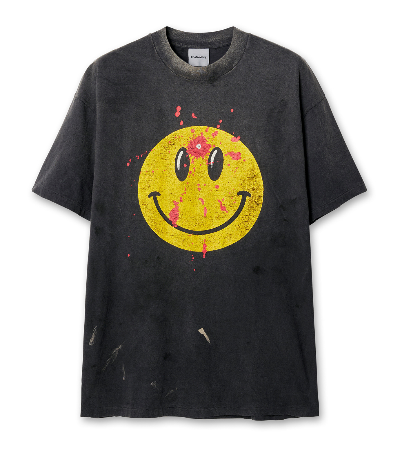 おすすめ人気ランキング2025年 レディーメイド - READYMADE | SS T-SHIRT SMILE-Black-XXLの トップス