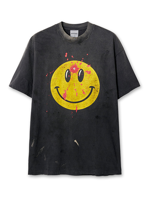 READYMADE SMILE tee tシャツ スマイル　レディメイド　M READYMADE レディメイド SS T-SHIRT SMILE/BLACK スマイル