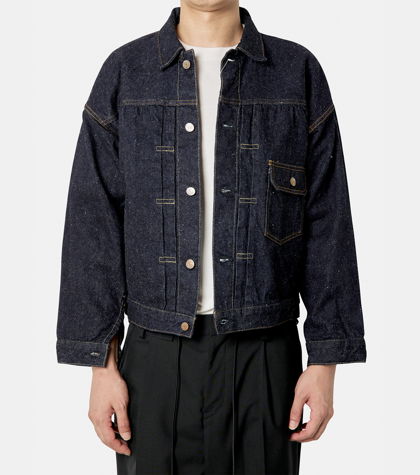 レディーメイド - READYMADE | DENIM JACKET-Blue-0の通販 | RESTIR