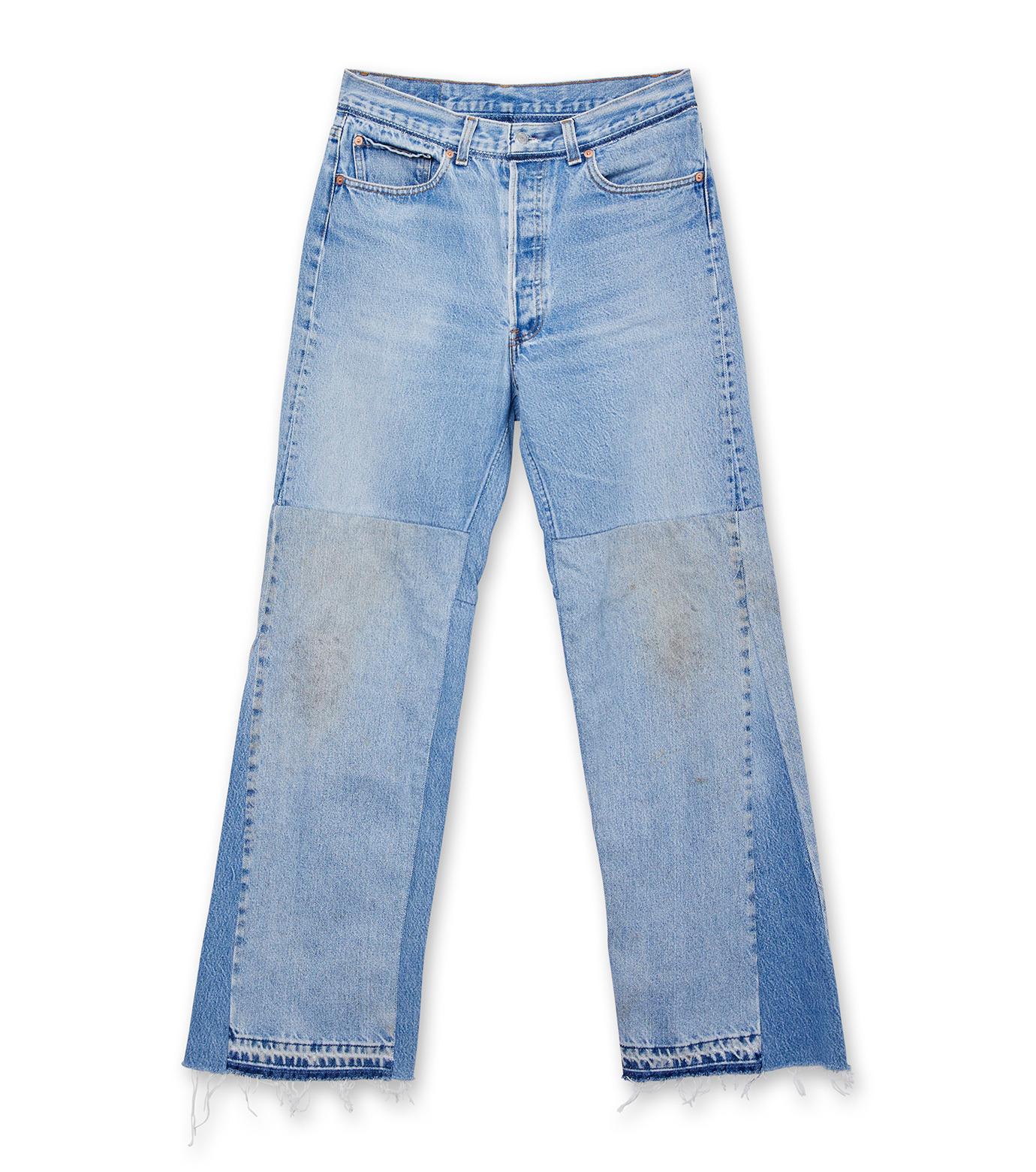 レディーメイド - READYMADE | DENIM WIDE FLARE-Blue-Fの通販 