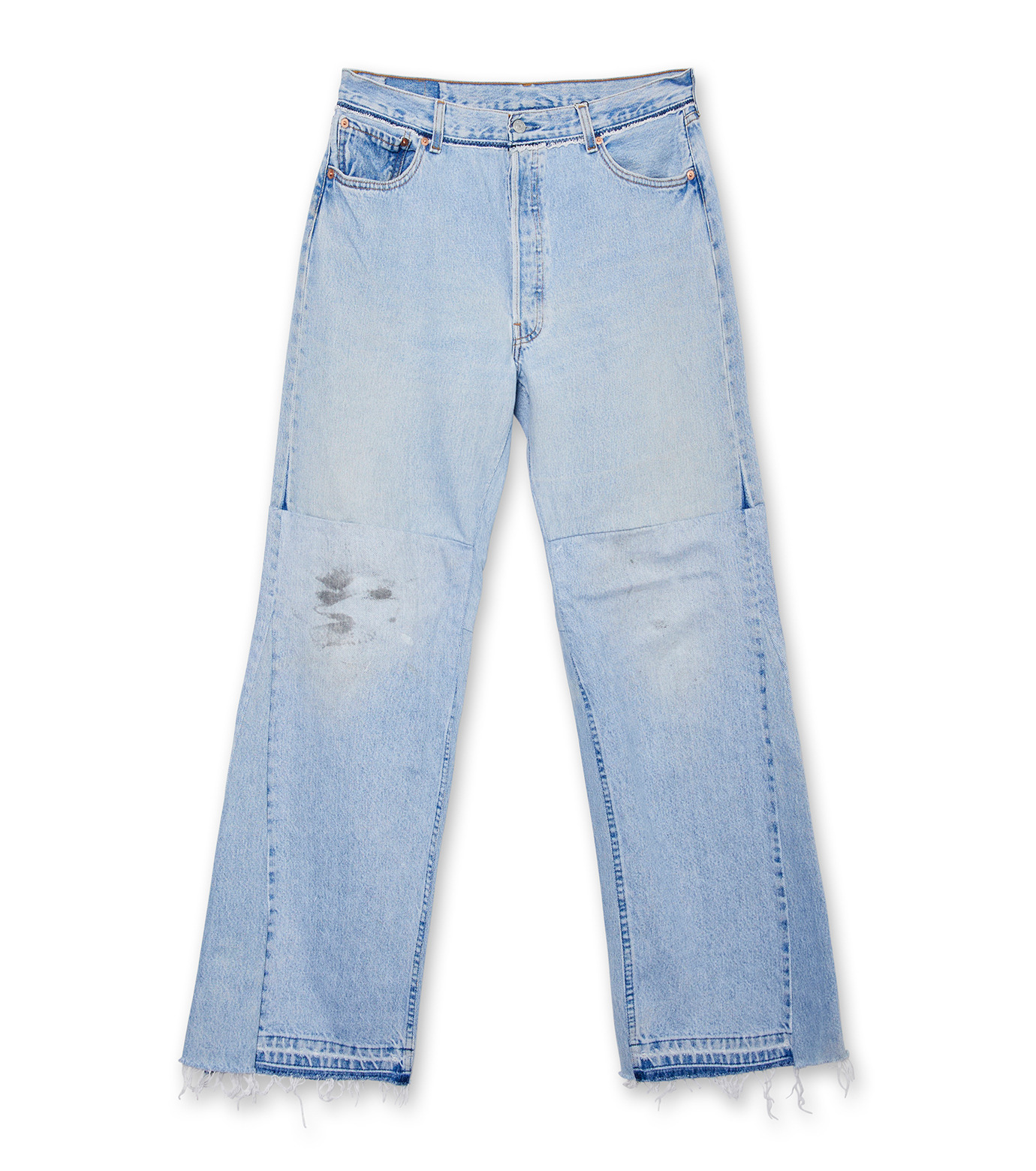 レディーメイド - READYMADE | DENIM WIDE FLARE-Blue-Fの通販