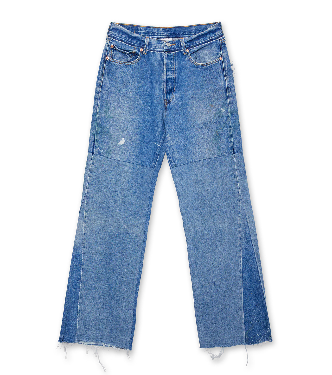 レディーメイド - READYMADE | DENIM WIDE FLARE-Blue-Fの通販  