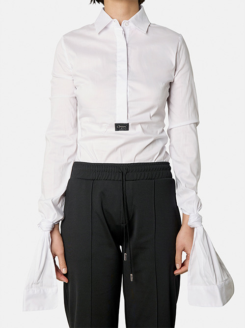 コペルニ - coperni | Body Shirt-White-Sの通販 | RESTIR リステア