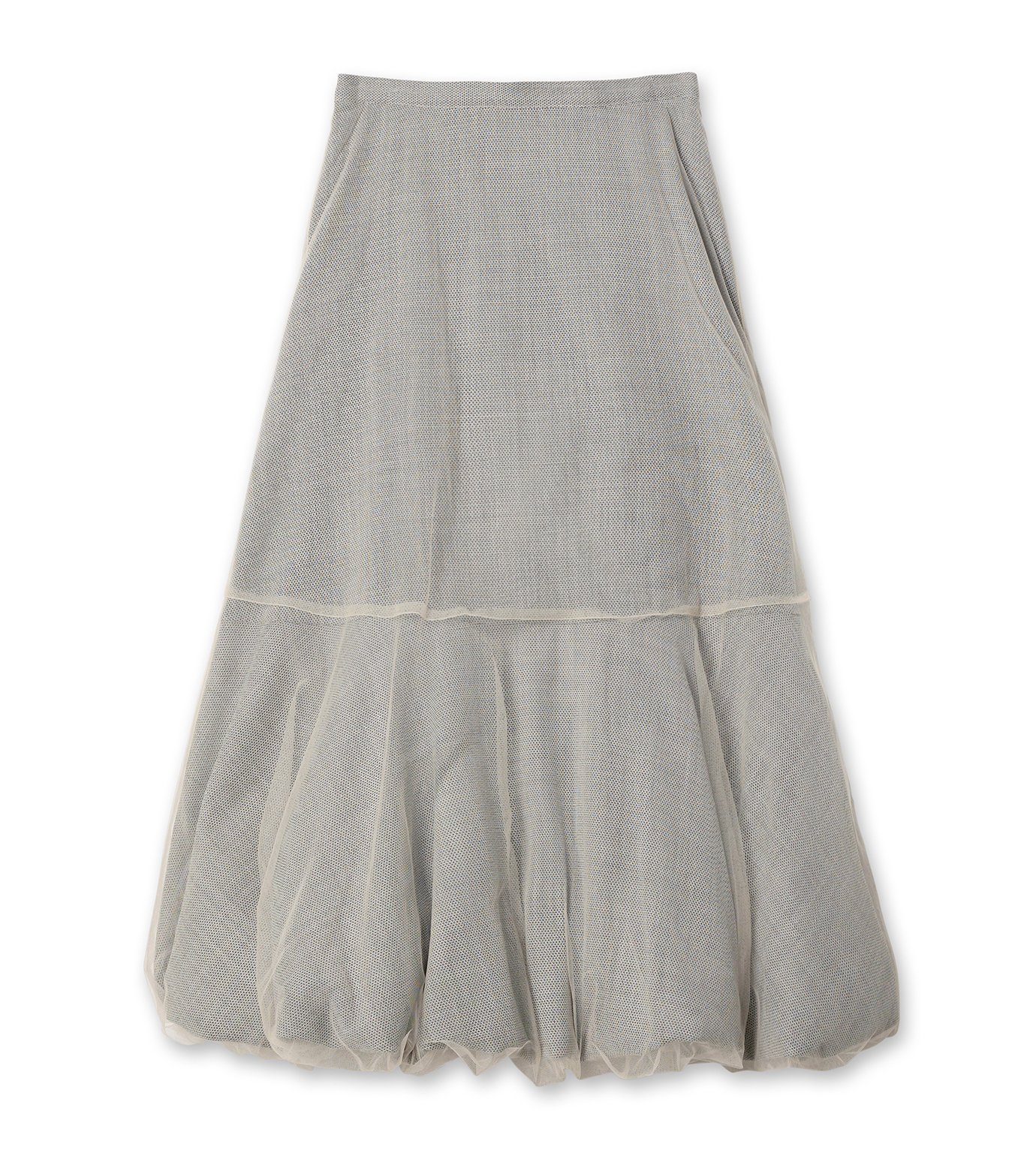 チカ キサダ - Chika Kisada | Tulle Skirt-Gray-1の通販 | RESTIR