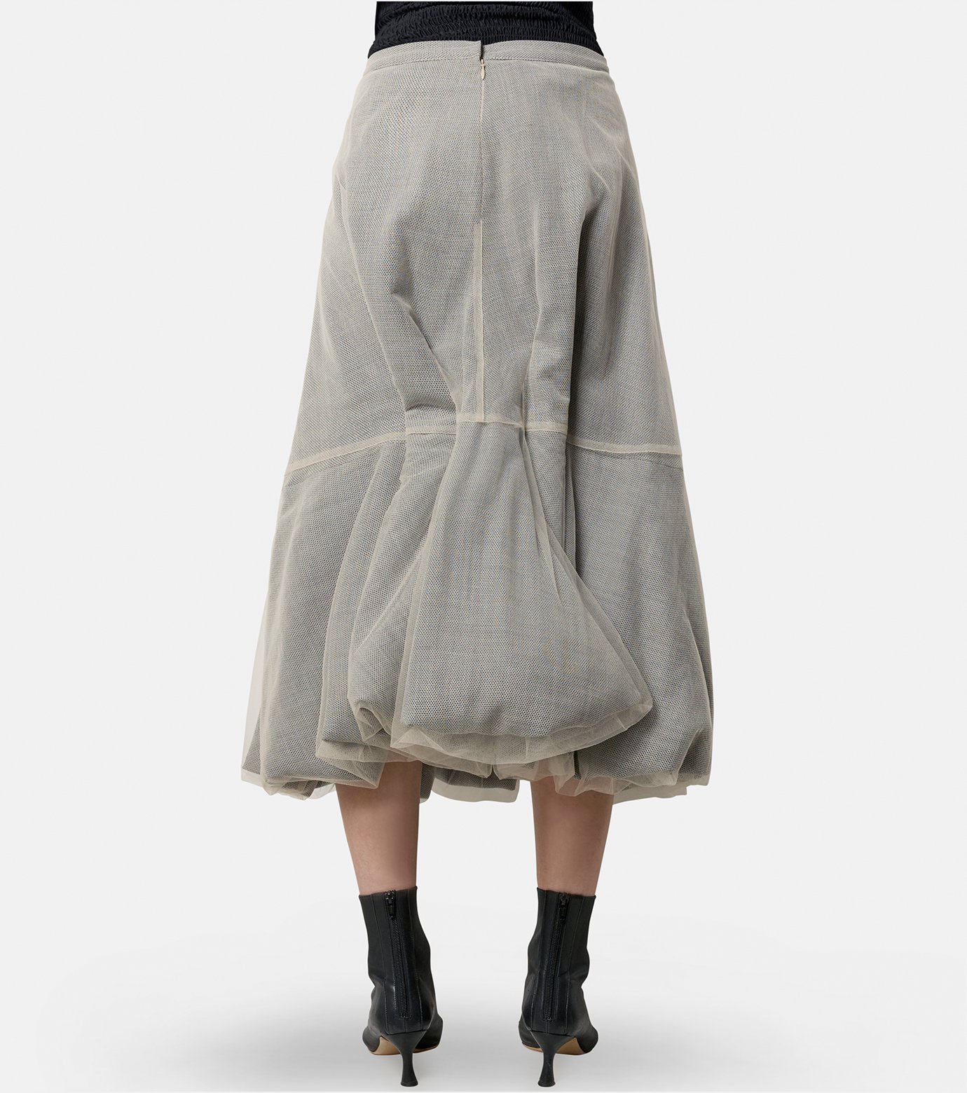 チカ キサダ - Chika Kisada | Tulle Skirt-Gray-1の通販 | RESTIR
