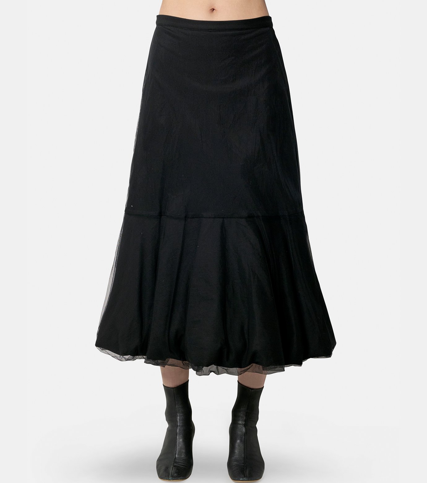 チカ キサダ - Chika Kisada | Tulle Skirt-Black-1の通販 | RESTIR