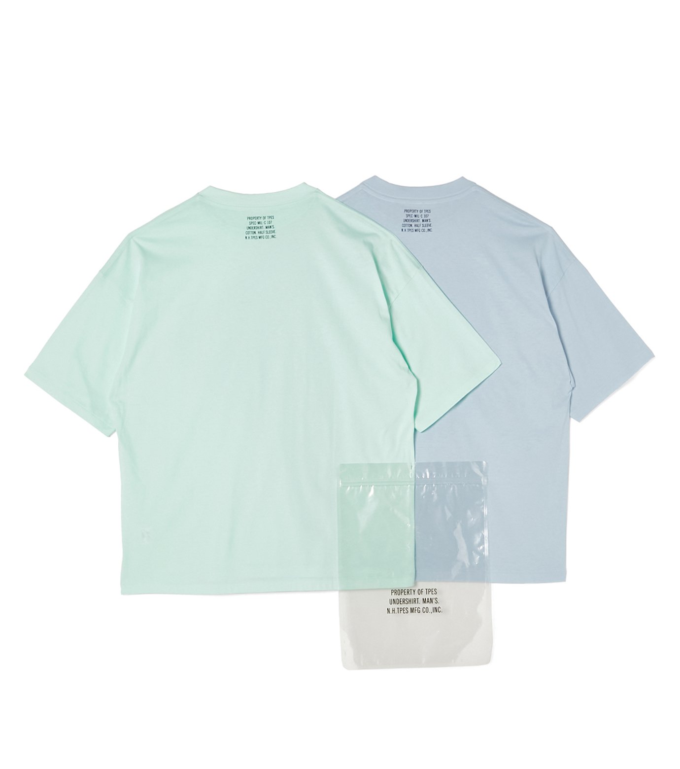 エヌ・ハリウッド - N.HOOLYWOOD | 2PACK T-SHIRT-Green-38の通販