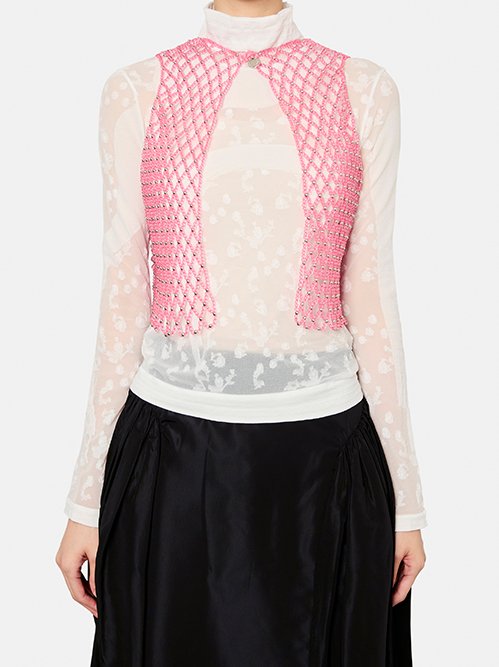ベスト+ジレ Chika Kisada - RYU KAGA &quot;Floating military tulle vest&quot; MIDWEST on X: 