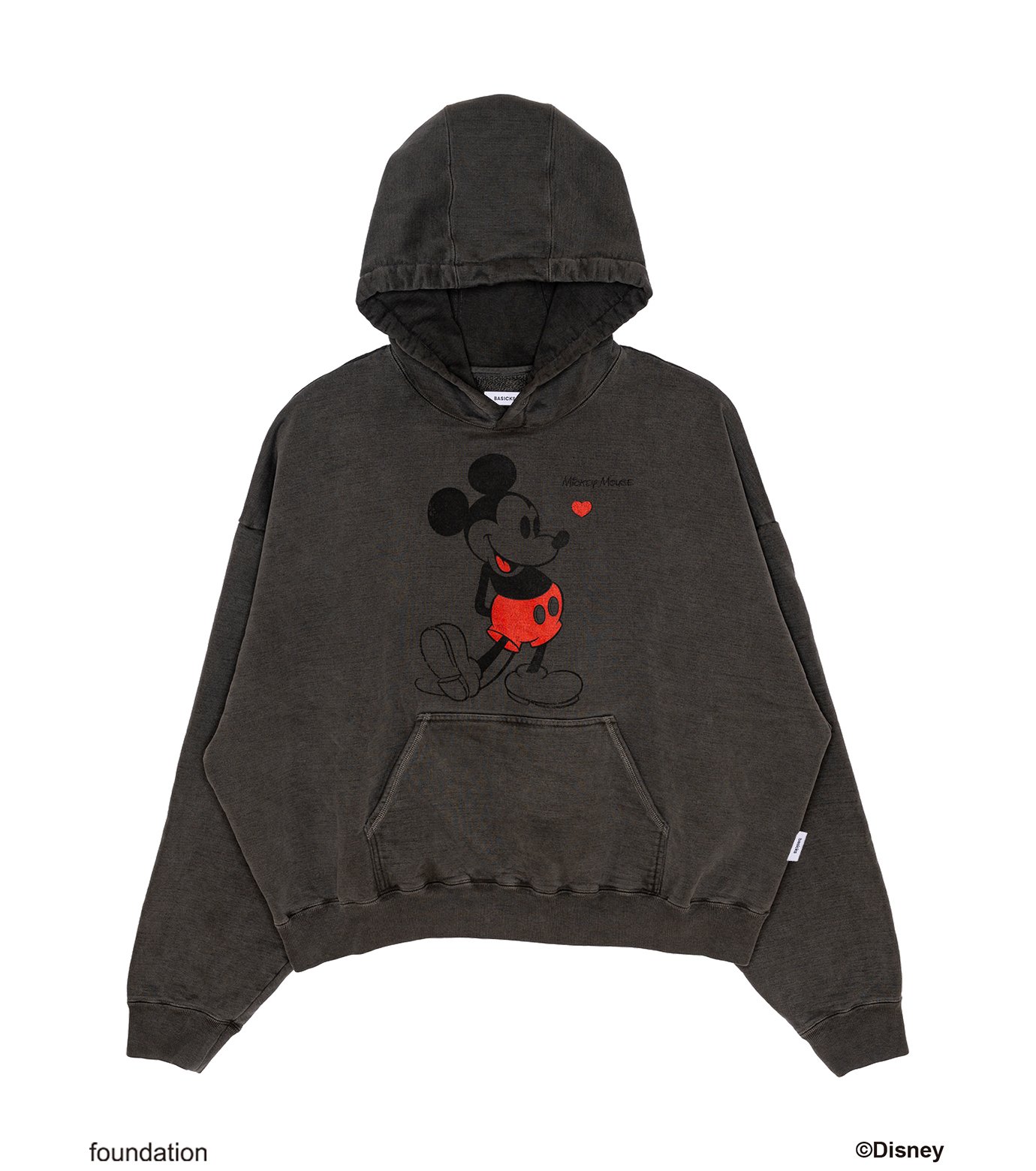 ベイシックス - BASICKS | Mickey Mouse/Vintage Print | RESTIR