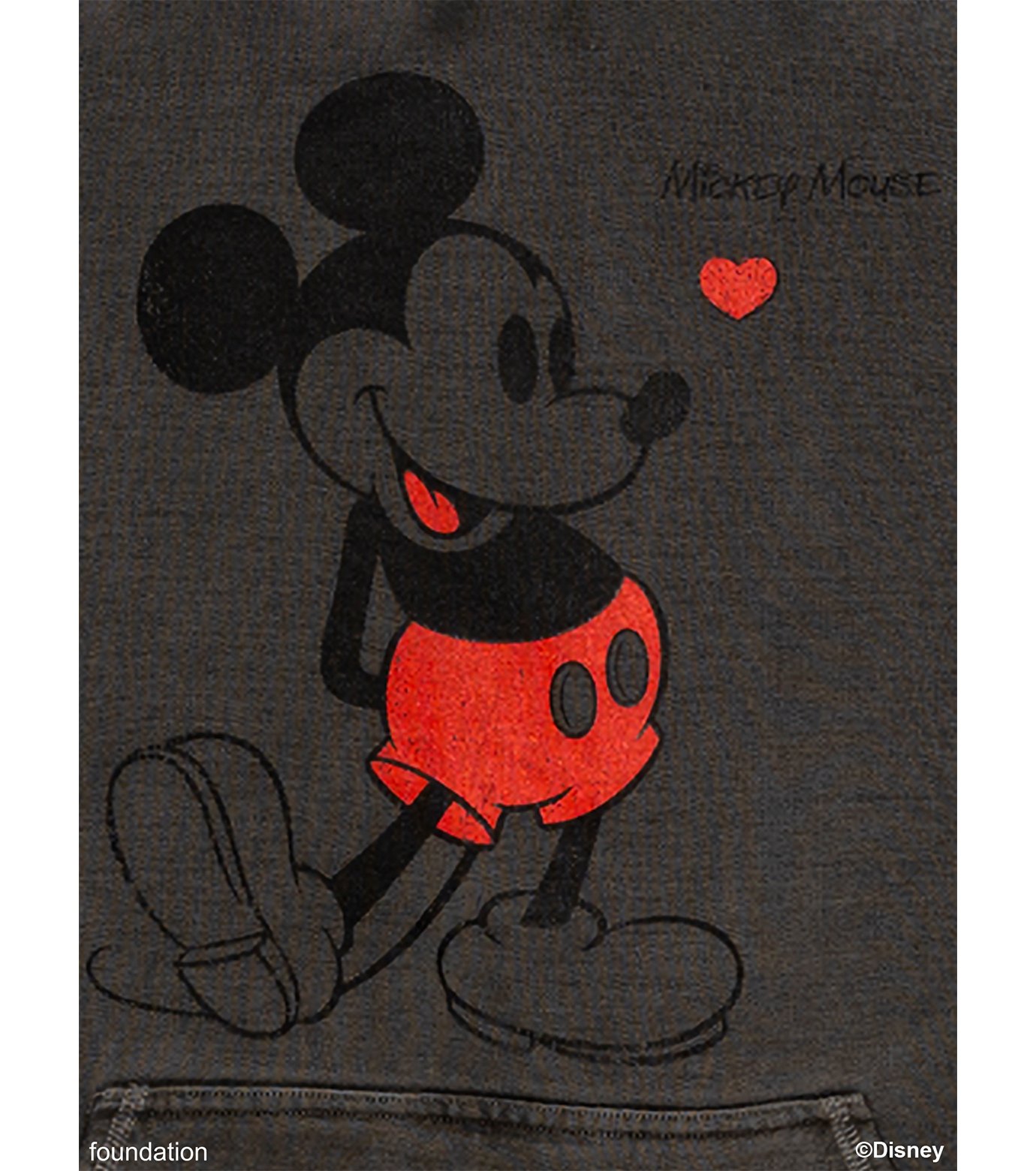 ベイシックス - BASICKS | Mickey Mouse/Vintage Print | RESTIR