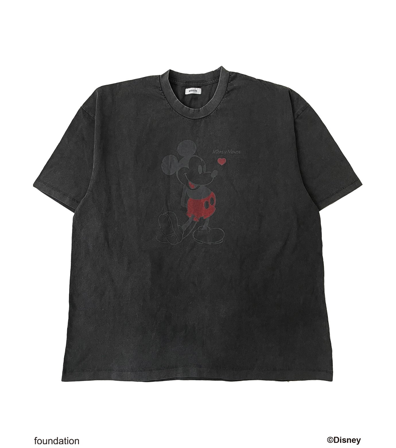 ベイシックス - BASICKS | x Mickey Mouse Vintage Print | RESTIR 
