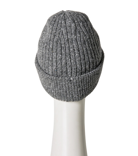 LOEWE*洗練された美しさ*ティーダストグレーズ ウール ビーニー ロエベ - LOEWE | LOEWE BEANIE-Gray-Fの通販 | RESTIR リステア