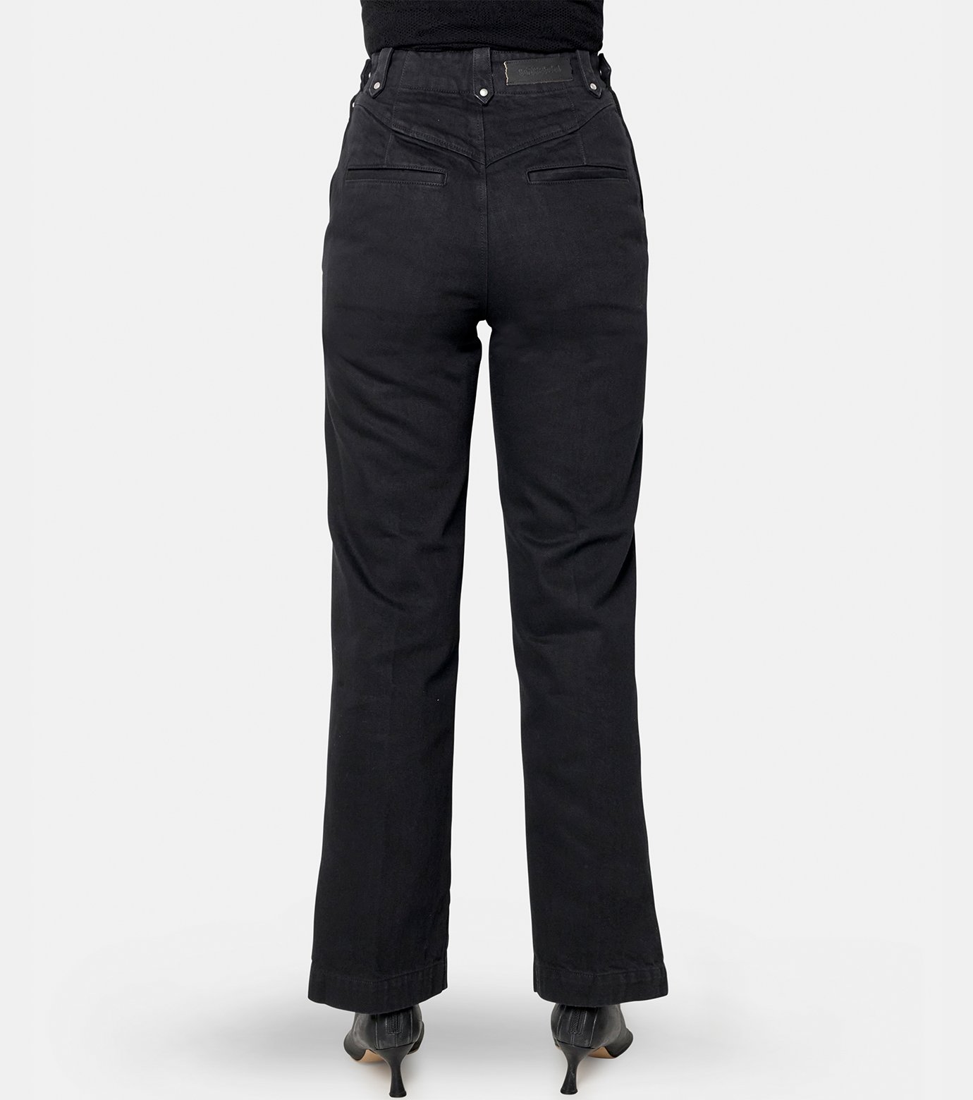 フェティコ - FETICO | High-Waisted Jeans-Black-34の通販 | RESTIR