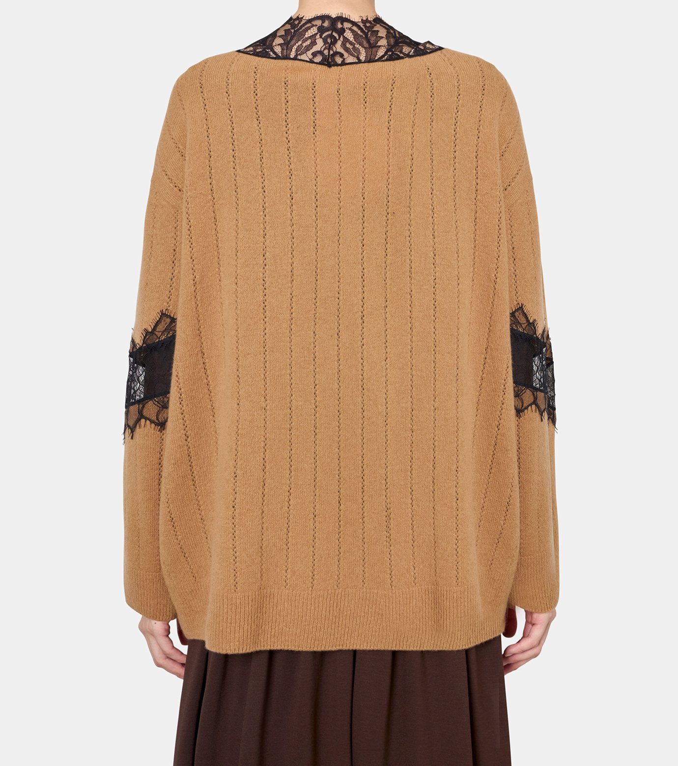 フェティコ - FETICO | Oversized Hairly Lace Paneled | RESTIR リステア
