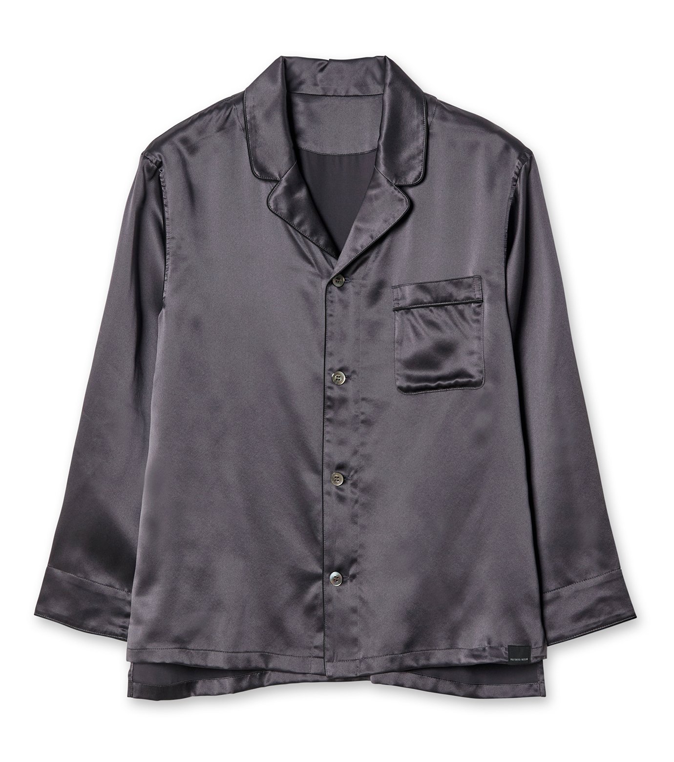フー トウキョウ - Foo Tokyo | RDS Silk Pajamas-Gray-Sの通販