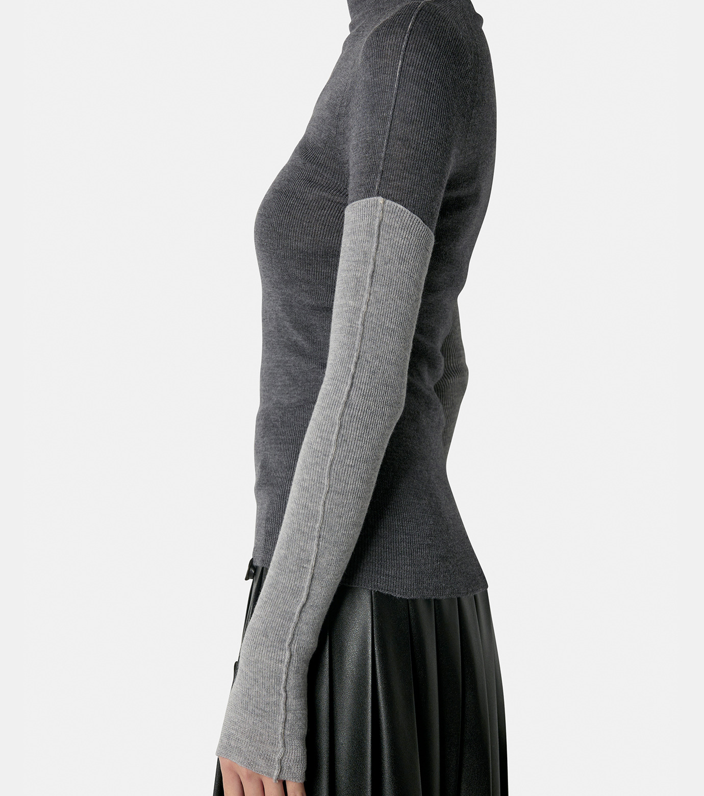 ピーター ドゥ - PETER DO | Combo Sleeve Turtle Neck | RESTIR リステア