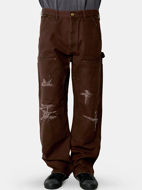 25SS KAMIYA カミヤ BORO Duck Painter Pants G11PT026-13-13-pc3-m.jpg