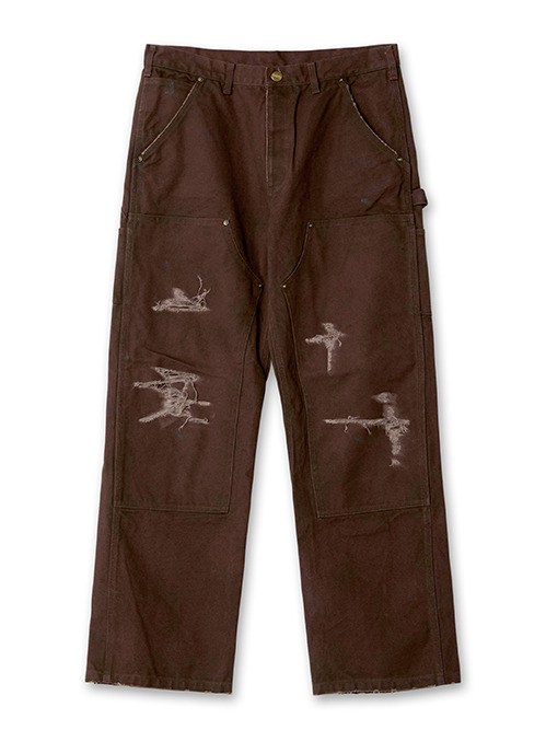 KAMIYA 【カミヤ】 Boro Painter Pants Sサイズ Maison MIHARA YASUHIRO ONLINE STORE（ミハラヤスヒロ