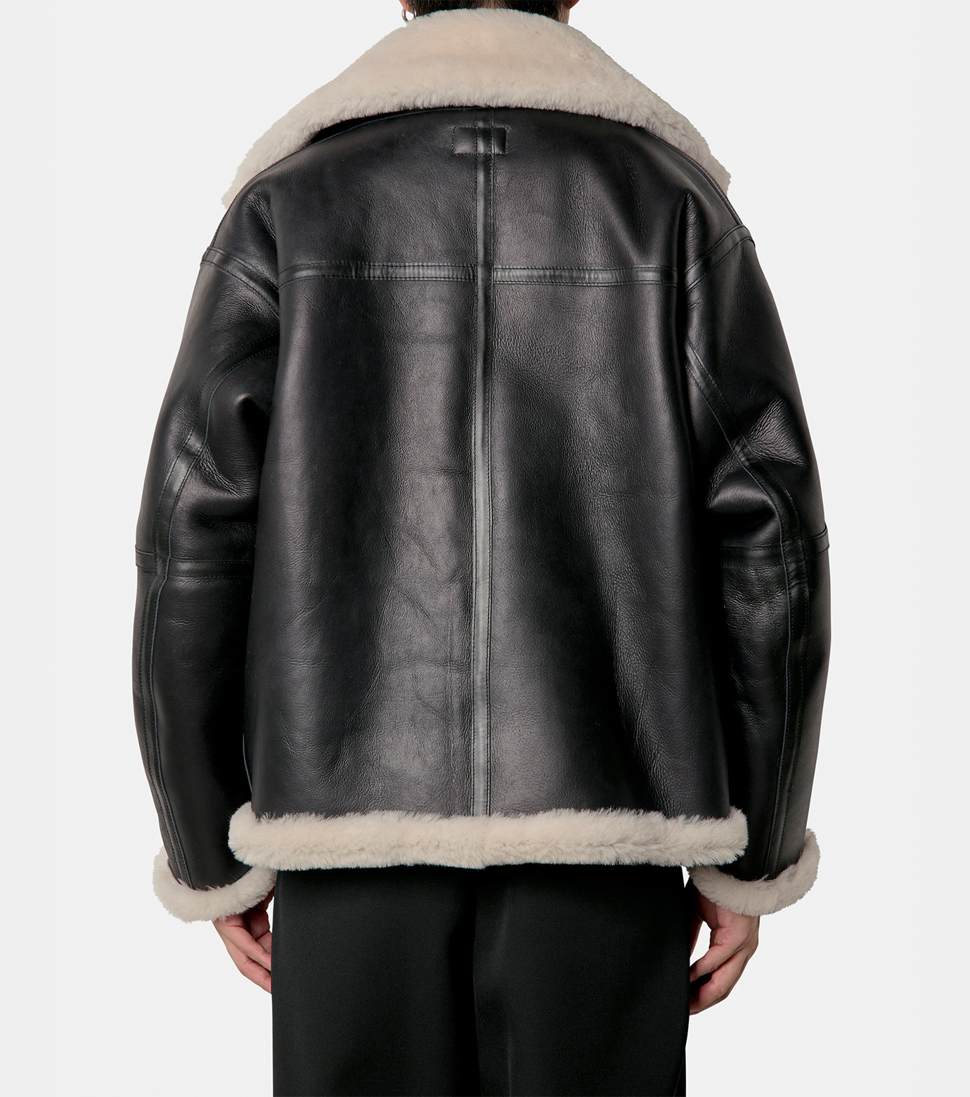 カミヤ - KAMIYA | Mouton Jacket-Black-Mの通販 | RESTIR リステア