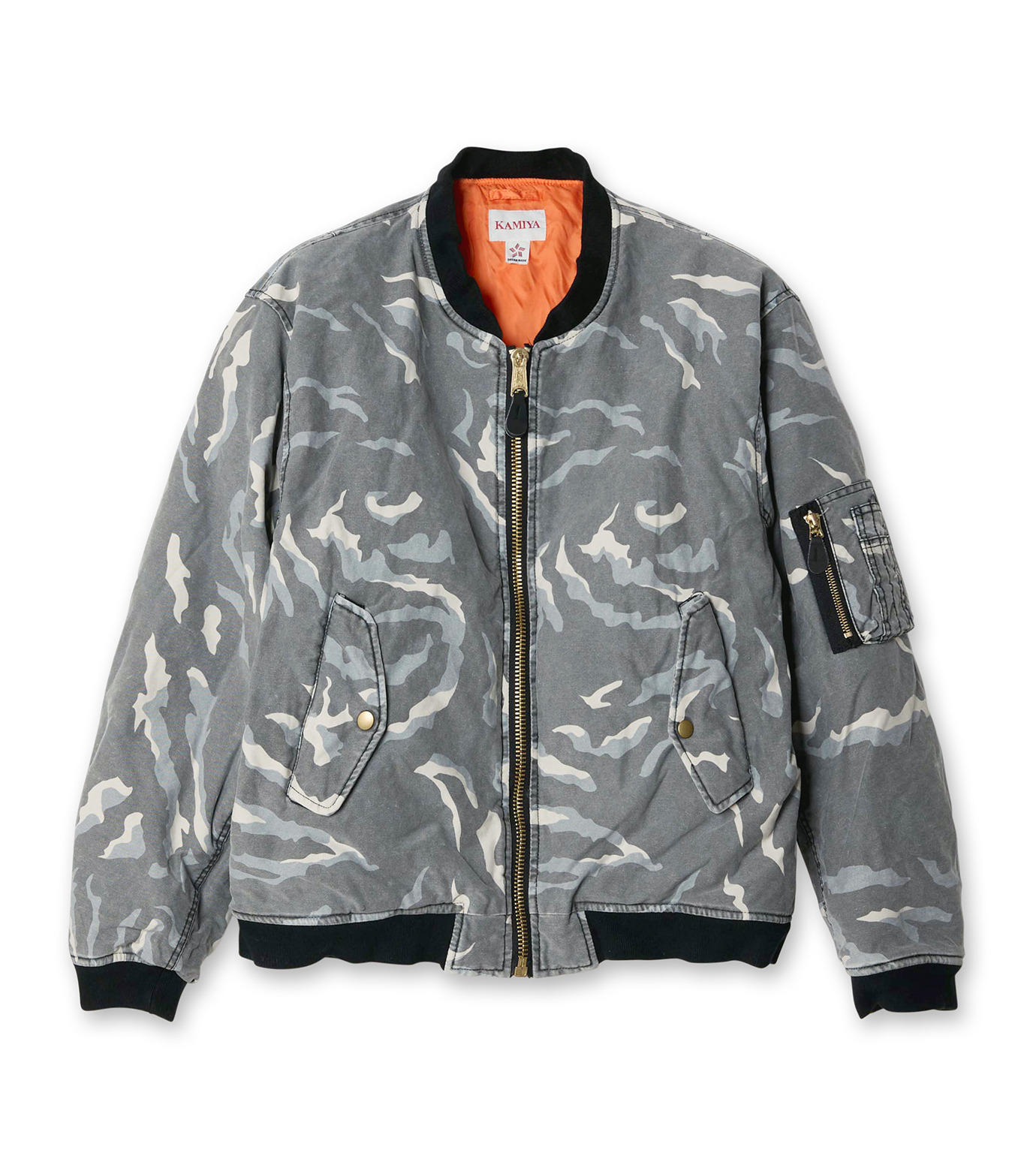 カミヤ - KAMIYA | FOSTEX Camo Wash MA-1-White-Mの通販 | RESTIR