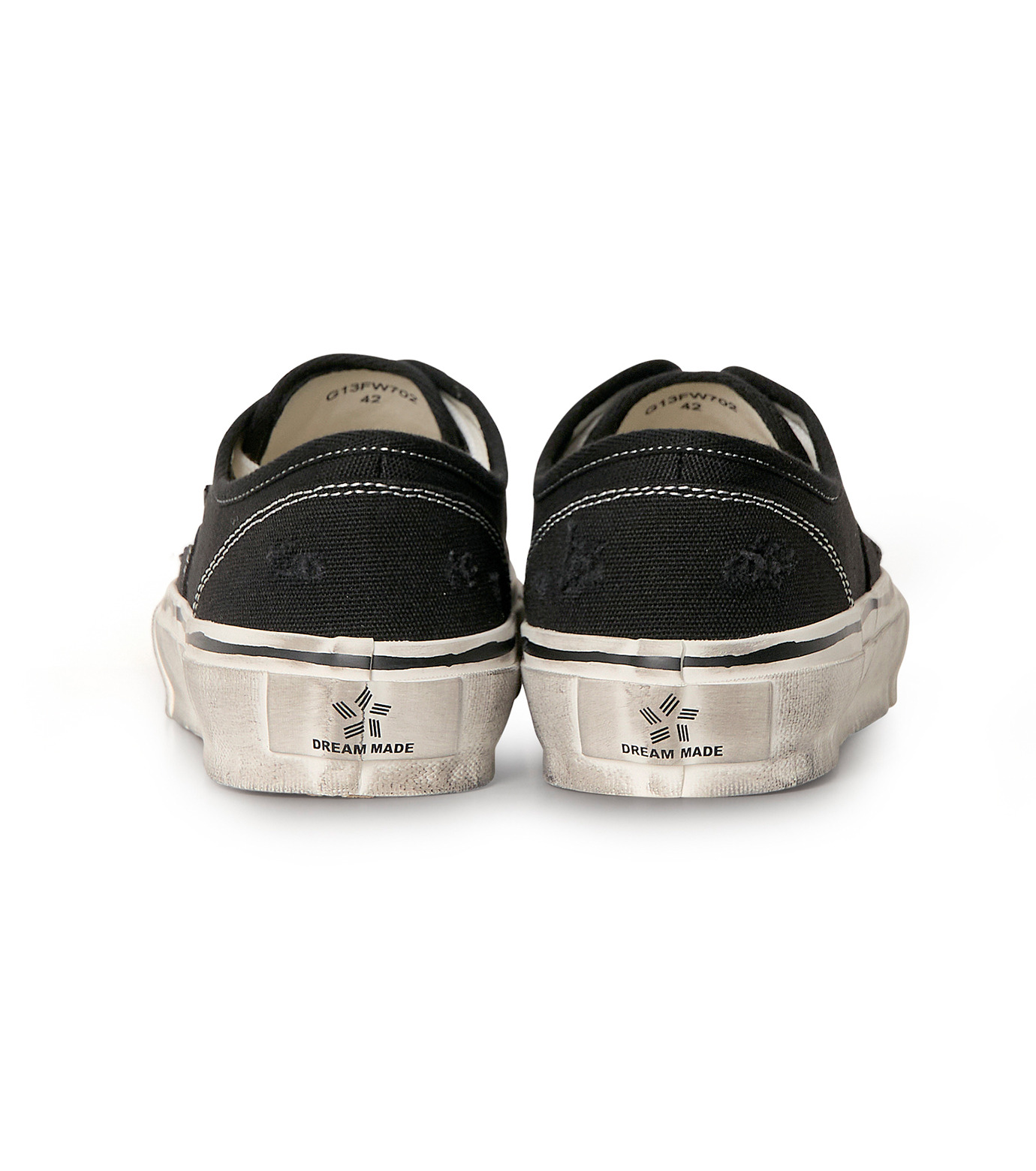 ほぼ新品！KAMIYA Herc Distressed SNKR 42 KAMIYA(カミヤ) - (Herc) Distressed Vulcanized Sneaker – Area