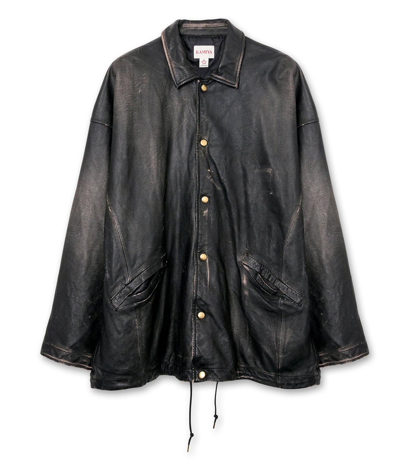 カミヤ - KAMIYA | Distressed Leather Coach | RESTIR リステア