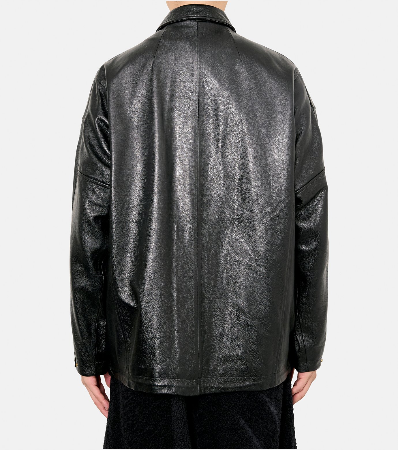 カミヤ - KAMIYA | Leather Coach Jacket-Black-Sの通販 | RESTIR リステア