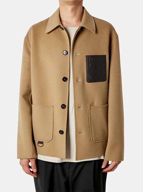 LOEWE ウールテーラードジャケット 46 ガーメント付 LOEWE ウールテーラードジャケット 46 ガーメント付 LOEWE ウール