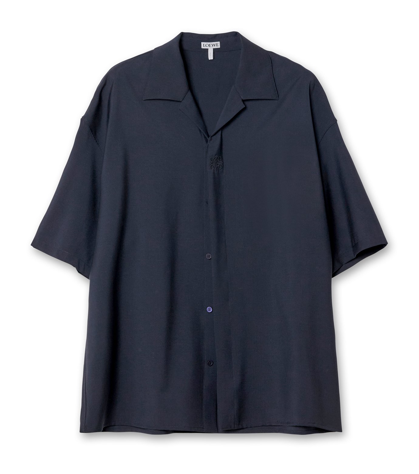 LOEWE ショートスリーブデニムシャツ　美品　即完　定価14万程 LOEWE LOEWE x Paula's Ibiza Cropped Short-Sleeve Denim Shirt