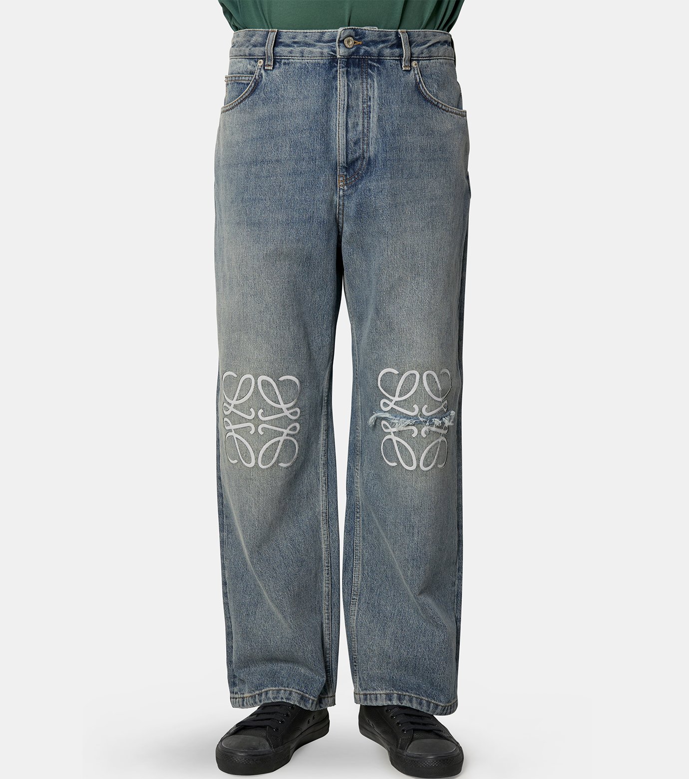 ロエベ - LOEWE | ANAGRAM BAGGY JEANS AF-Blue-48の通販 | RESTIR 