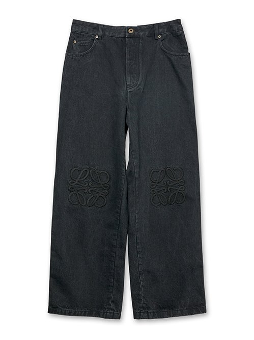 ロエベ - LOEWE | ANAGRAM BAGGY JEANS AF-Black-46の通販 | RESTIR