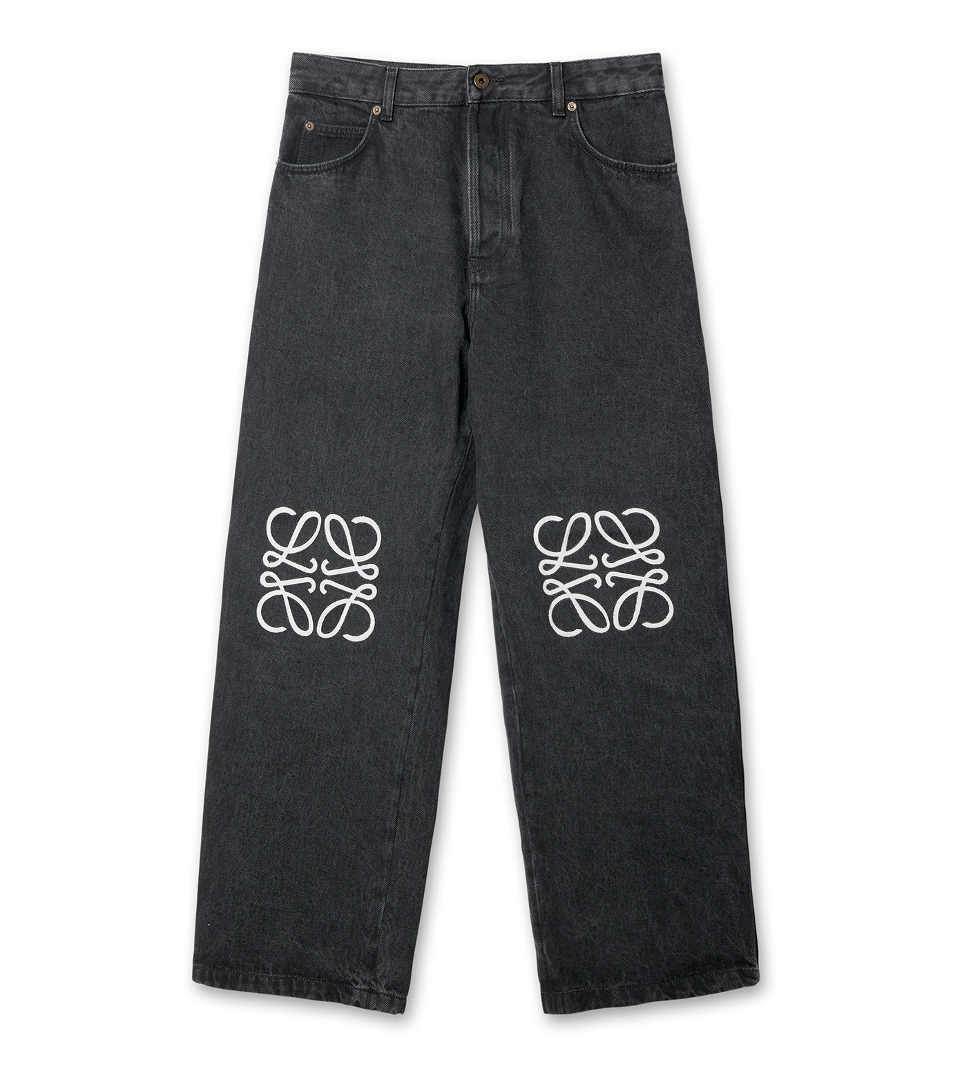 ロエベ - LOEWE | ANAGRAM BAGGY JEANS AF-Black-44の通販 | RESTIR  