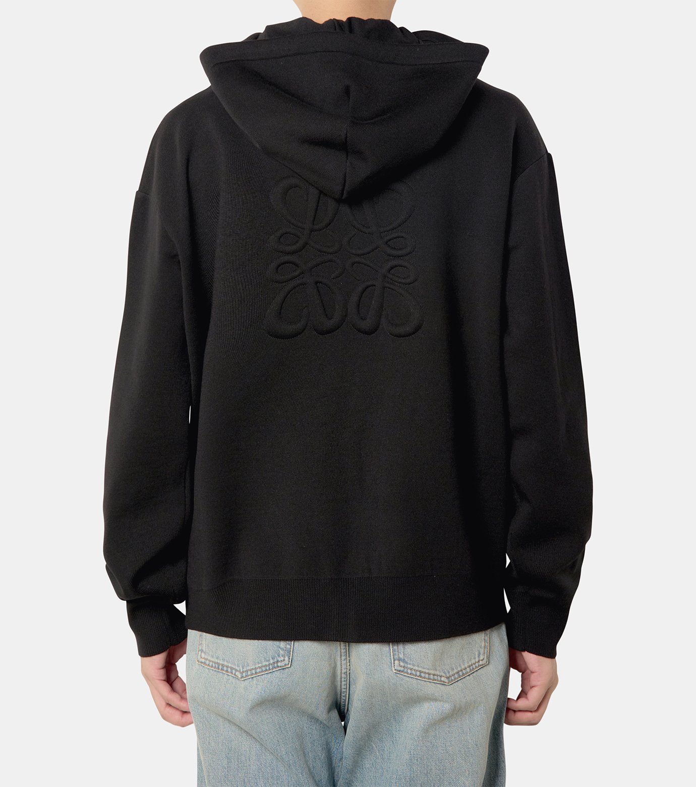 ロエベ - LOEWE | ANAGRAM ZIP-UP HOODIE-Black-Lの通販