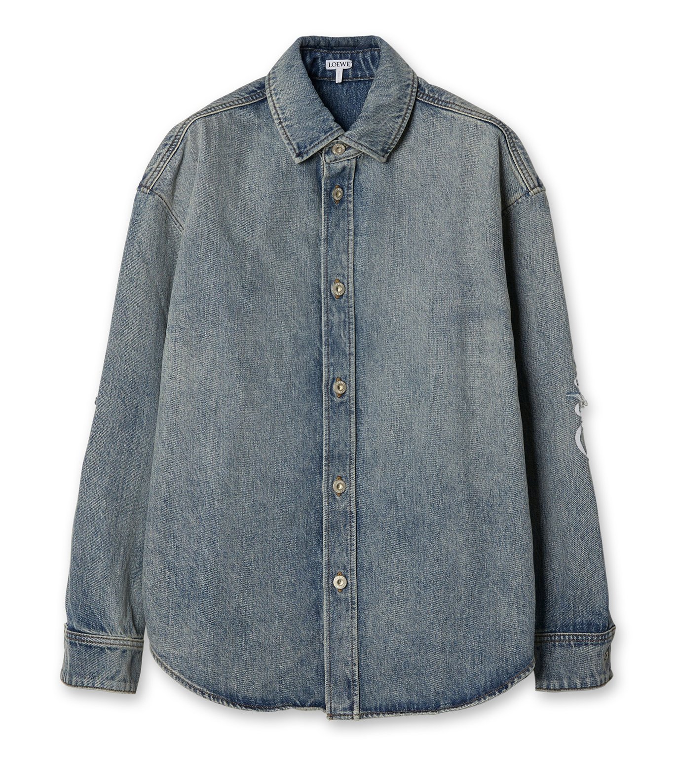 ロエベ - LOEWE | ANAGRAM OVERSHIRT-Blue-44の通販 | RESTIR リステア