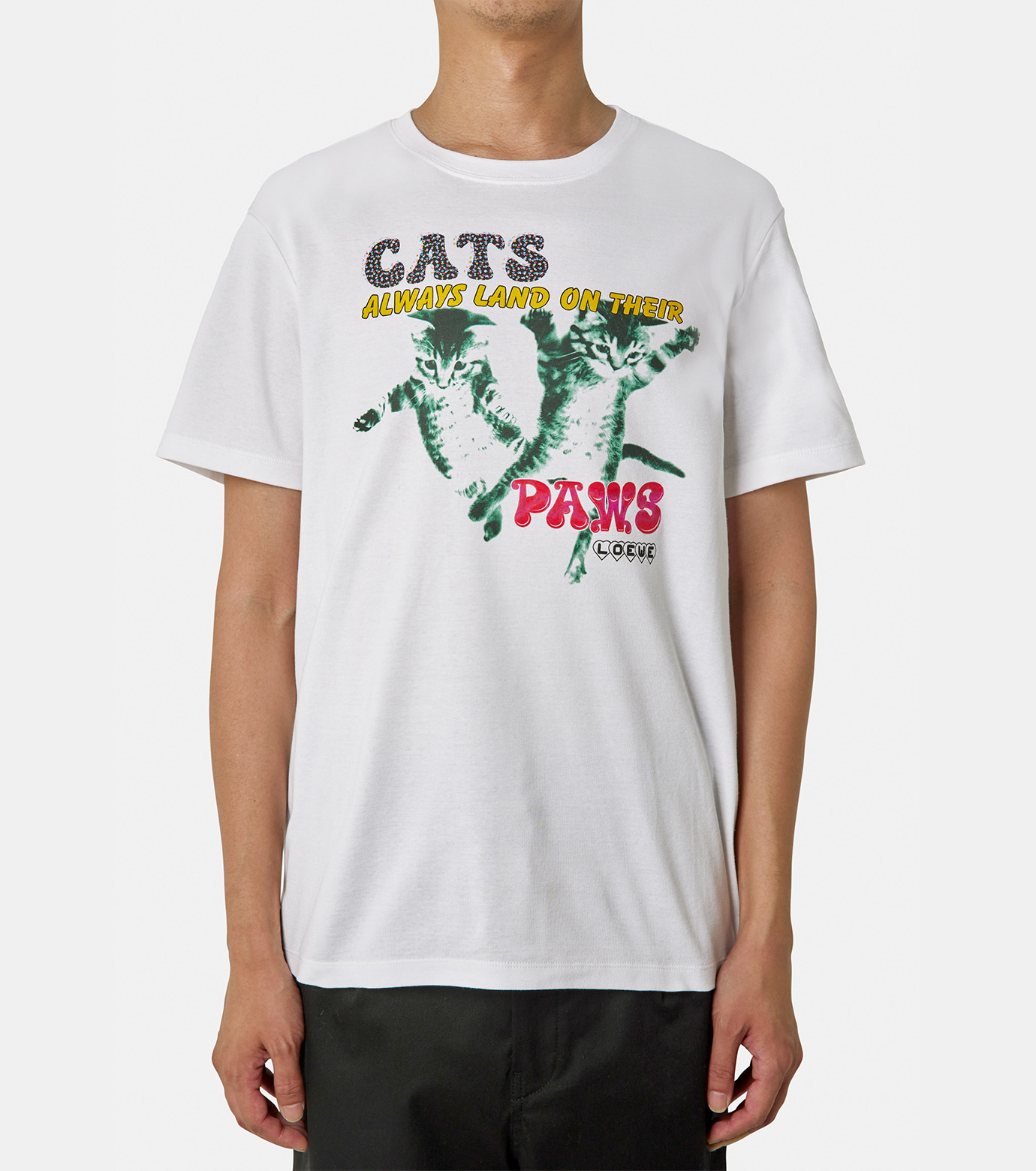 ロエベ - LOEWE | CAT PRINT T-SHIRT-White-Sの通販 | RESTIR リステア