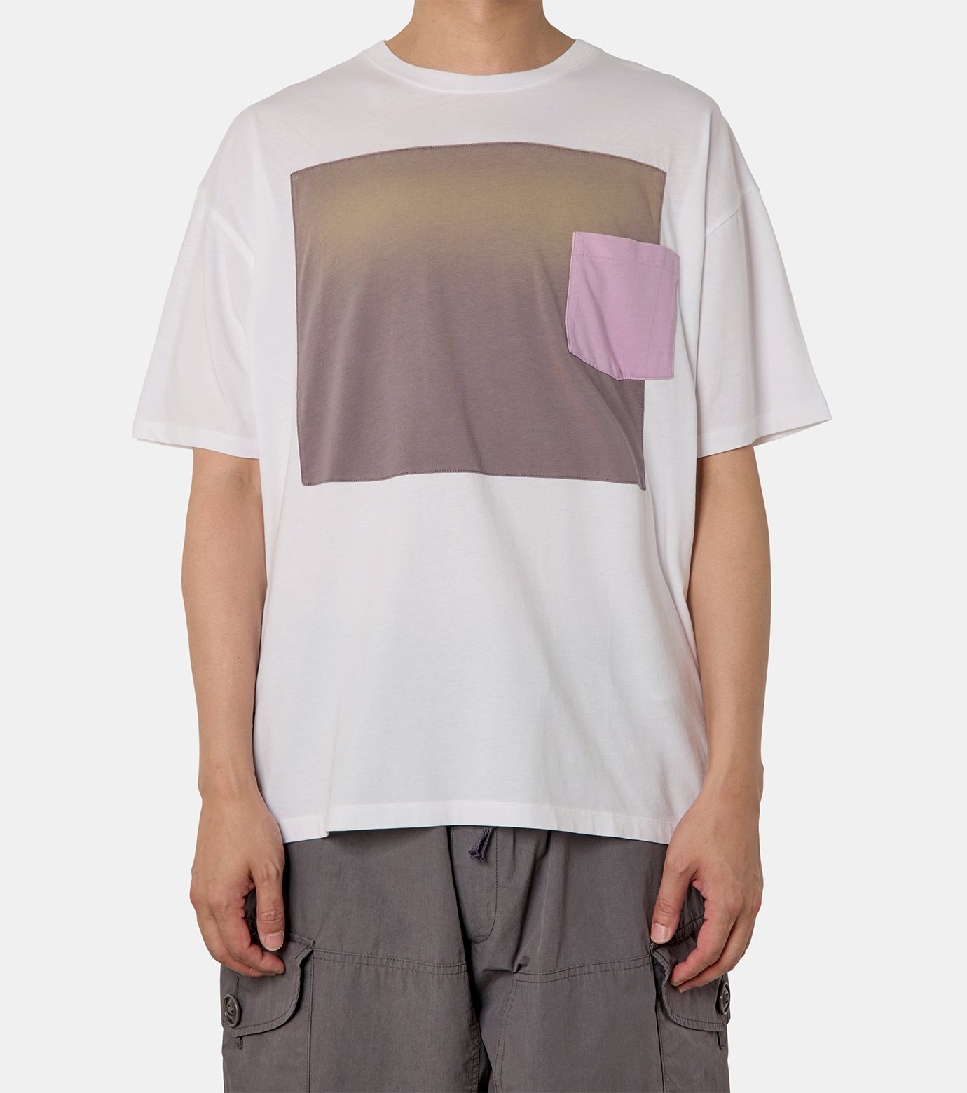 ロエベ　ホワイト オーバーサイズ Tシャツ 240205-001_1.jpg