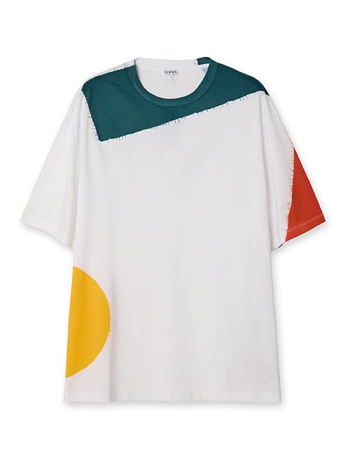 すぐ届く【LOEWE】Tシャツ オーバーサイズフィット L/S オーバーサイズフィット ロングスリーブ Tシャツ（コットン