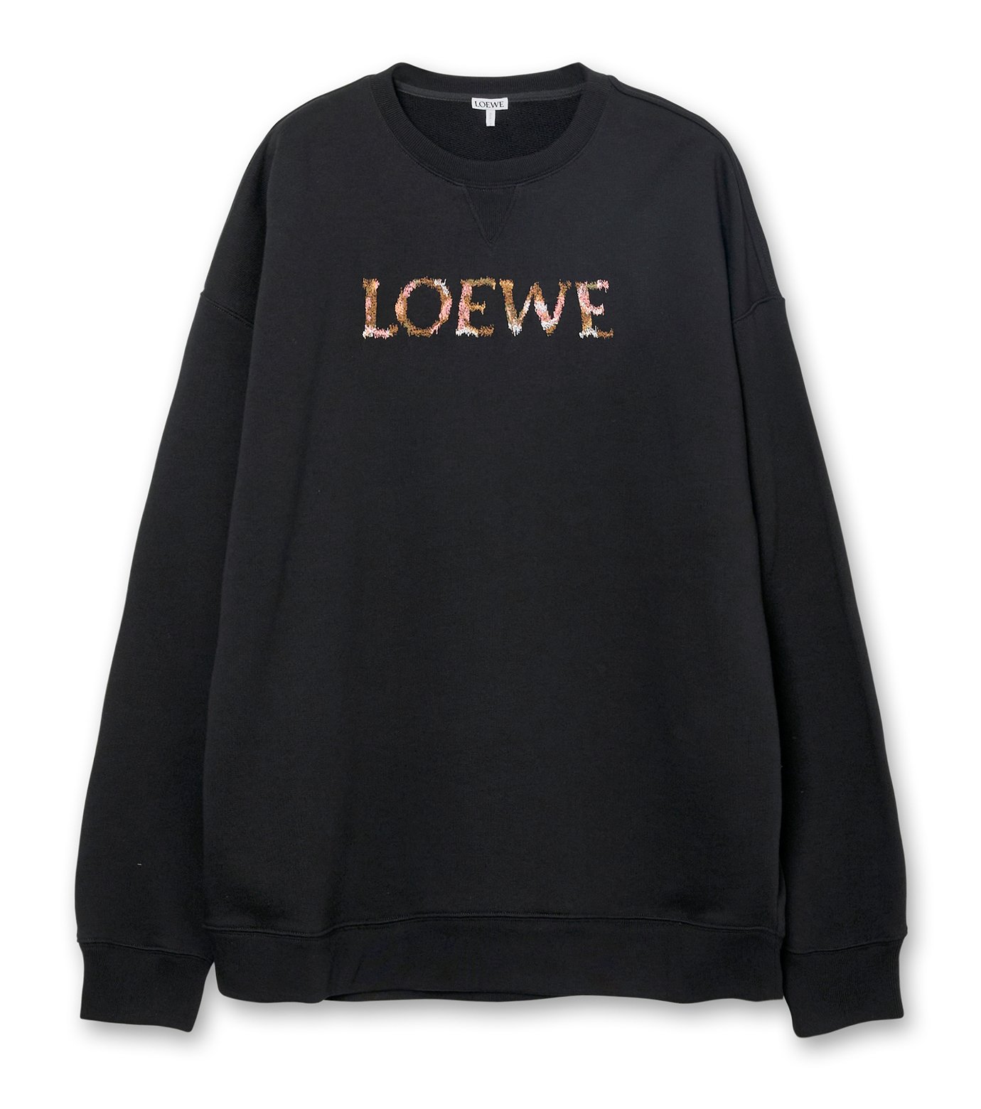 LOEWE ブラック ロゴスウェット ロエベ - LOEWE | REGULAR FIT SWEATSHIRT-Black-XXLの通販