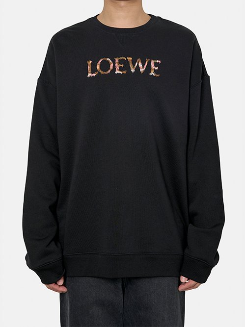 即日発送　LOEWE ブラック クルーネック トレーナー M 楽天市場】loewe（スウェット・トレーナー｜トップス）：メンズ