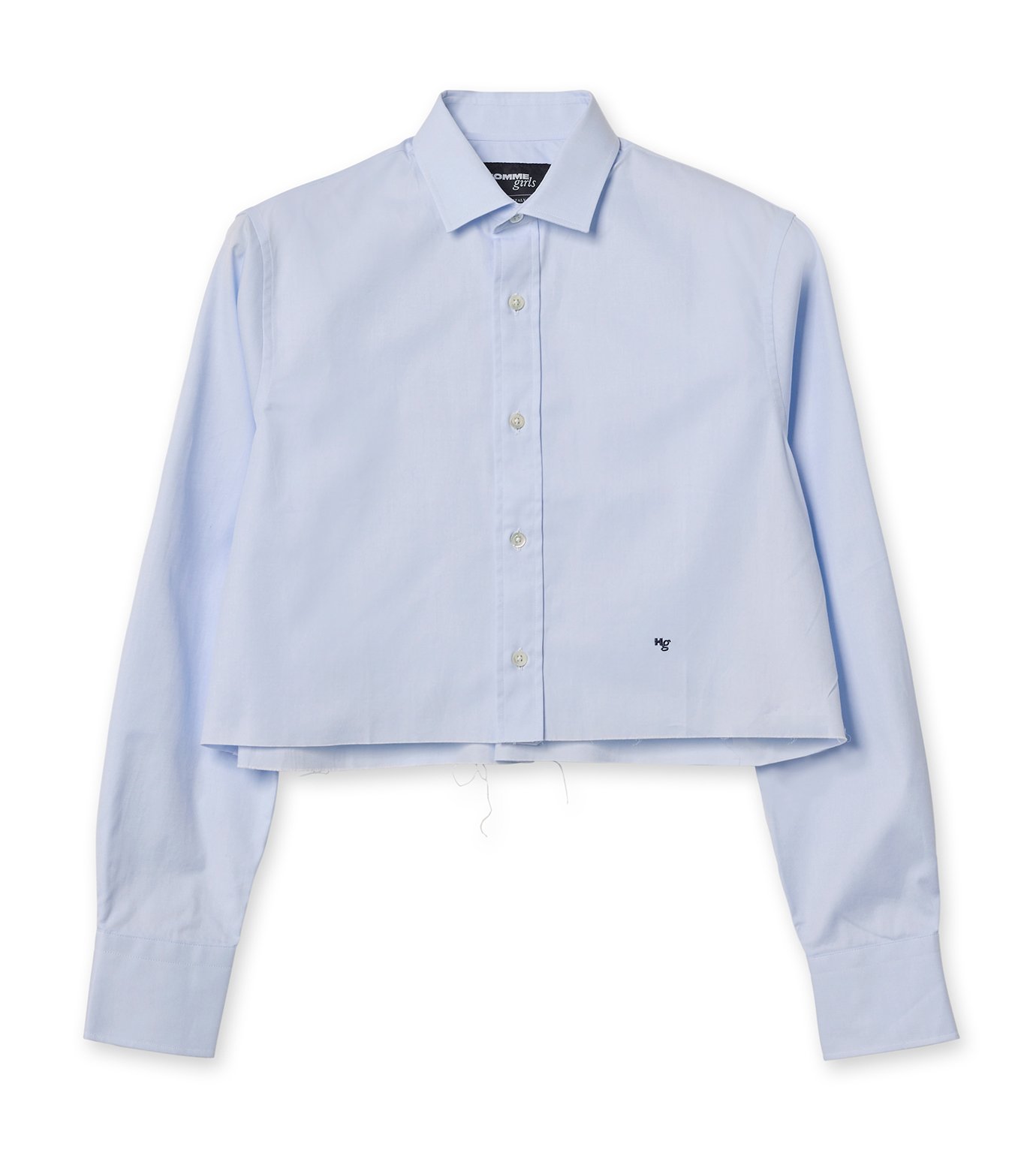 オムガールズ - HOMMEgirls | Cropped Oxford Shirt-Light | RESTIR
