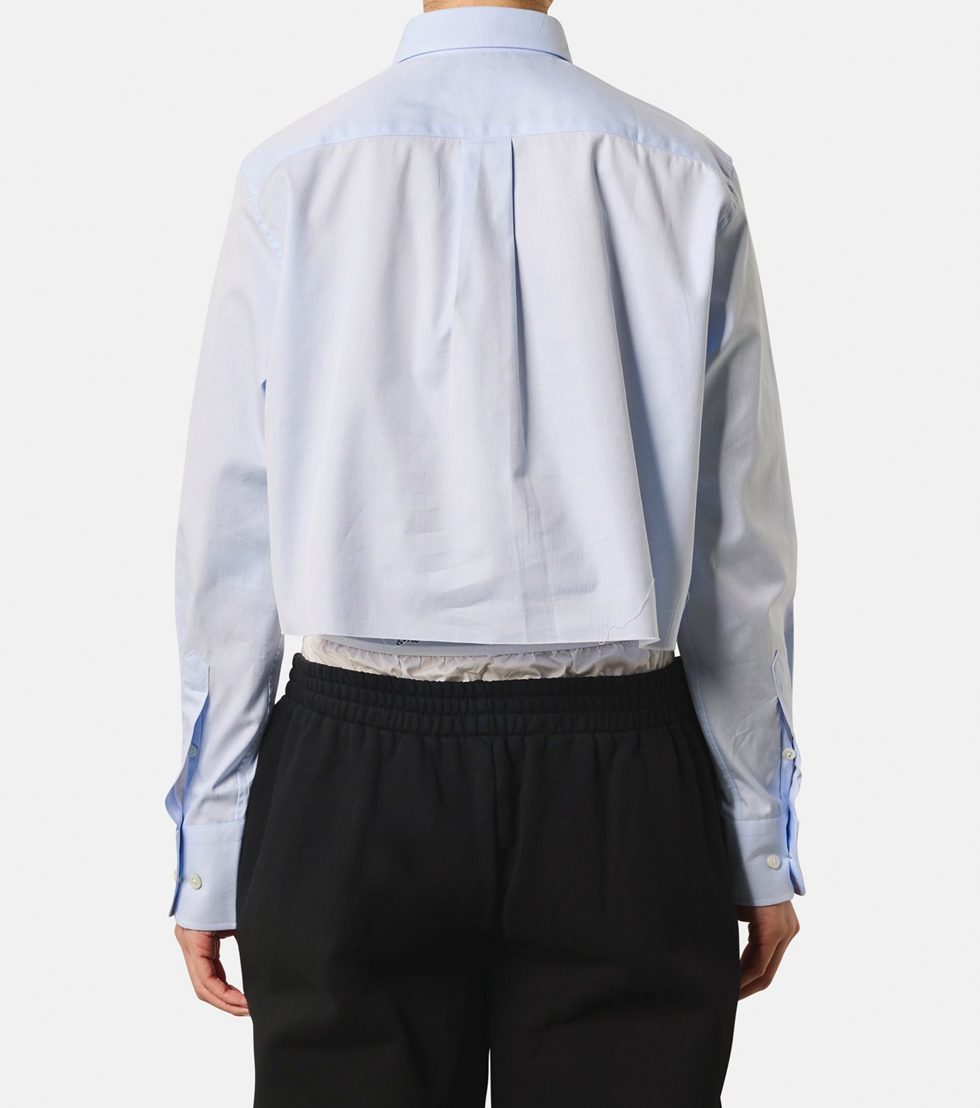 オムガールズ - HOMMEgirls | Cropped Oxford Shirt-Light | RESTIR