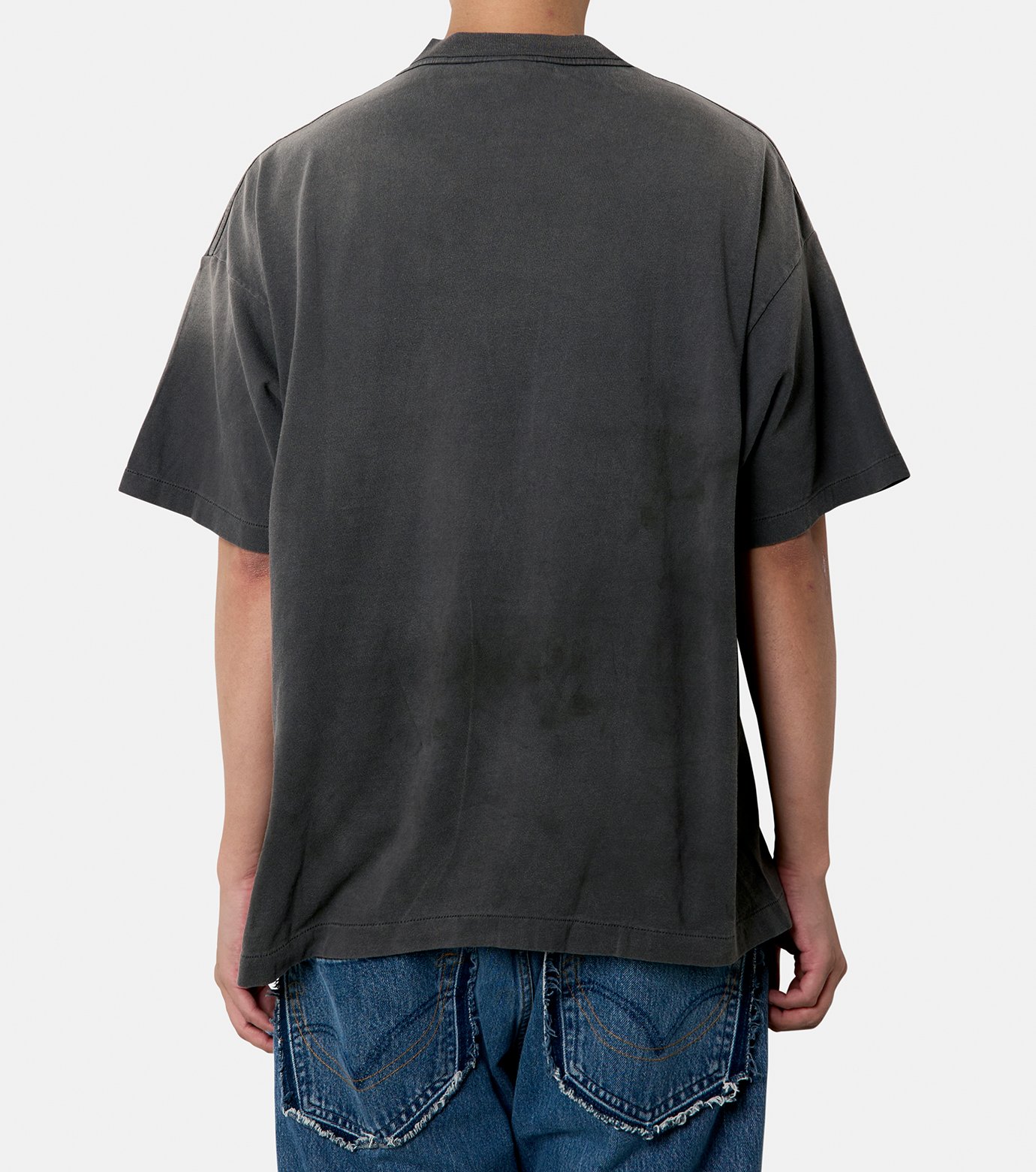 セント マイケル - ©️SAINT Mxxxxxx | SS TEE/FIST-Black-Mの